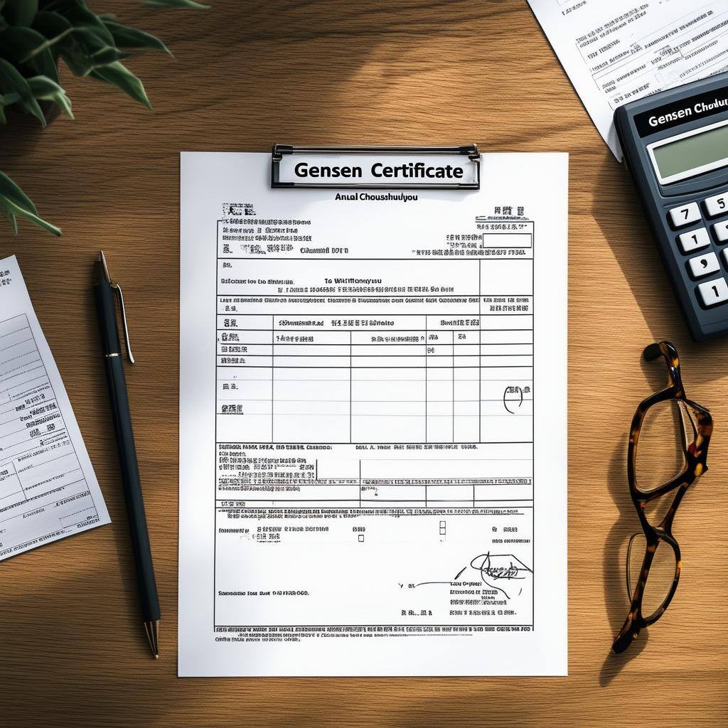 源泉徴収（げんせんちょうしゅう）