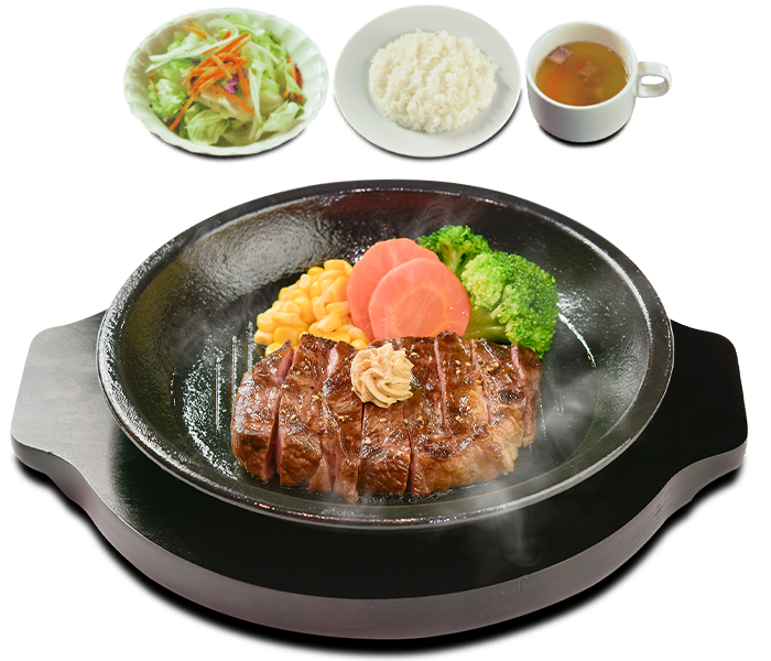 Service and Kitchen at Steak restaurants in Japan